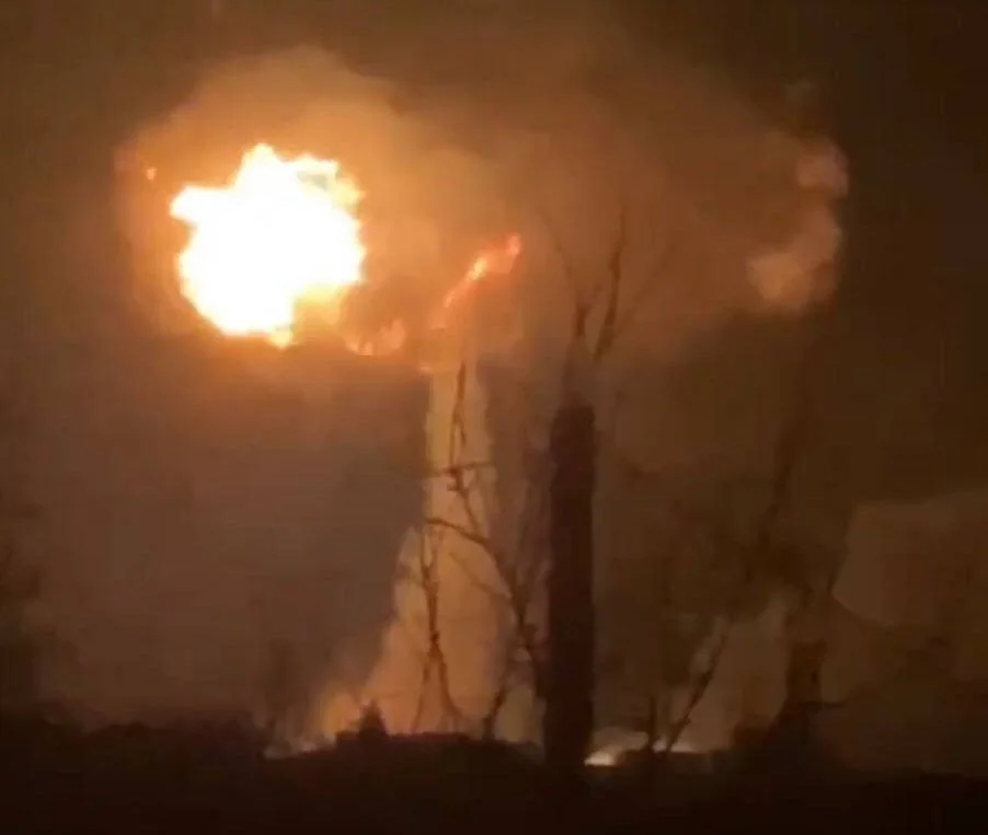 Russian Forces Blow Up Gas Pipeline in Ukraine