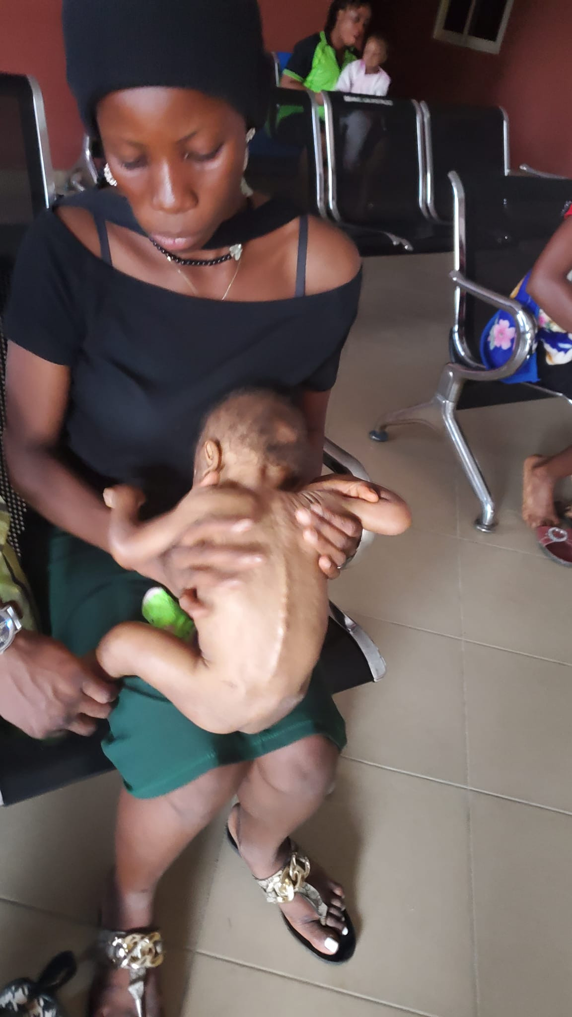 Akwa Ibom man throws his one-year-old son into bush during heavy rainfall, claims the child is possessed by demonic powers