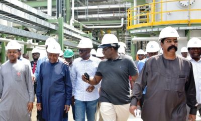 Nigerian Governors Visit Dangote Refinery, Lekki