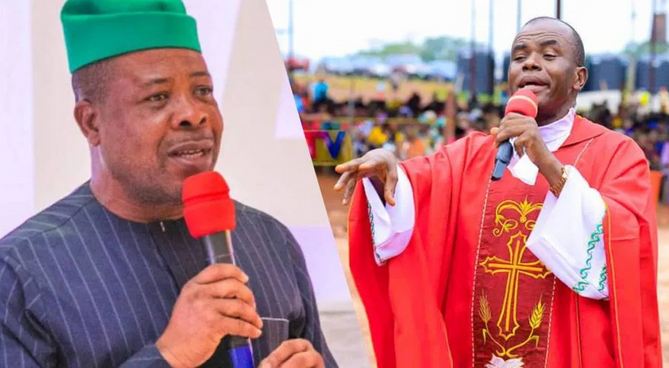 Emeka Ihedioha Should Have Visited Me To Avert ‘Sack Prophecy’ – Rev. Mbaka