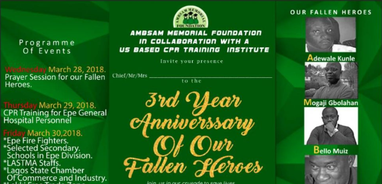 Five Years After, Epe Heroes Gone But Not Forgotten