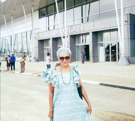 Coronavirus: Kemi Olunloyo Shares Airport Experience