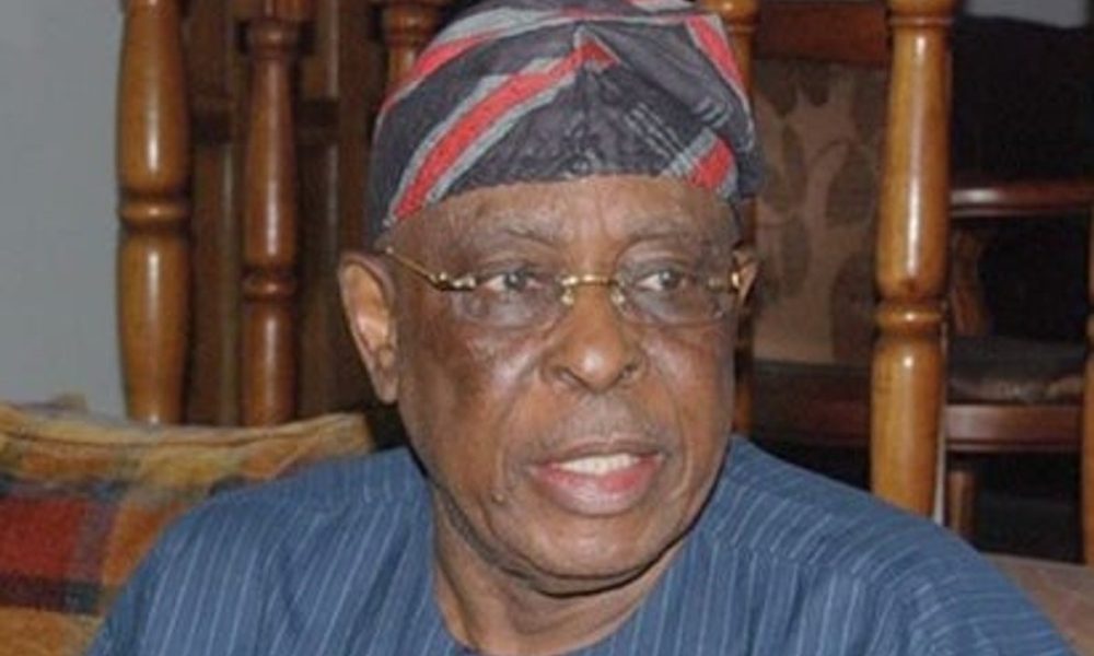 We Need Prayer In Nigeria Now Not Campaign Of Hatred-Segun Osoba