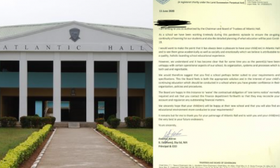 Parents have accused Atlantic Hall School of "bullying" after the institution allegedly imposed a monthly fee of N195,000 per child for online classes and threatened parents who refused to comply.