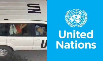 UN Breaks Silence On Video Of Couple Having Sex In Its Official Car