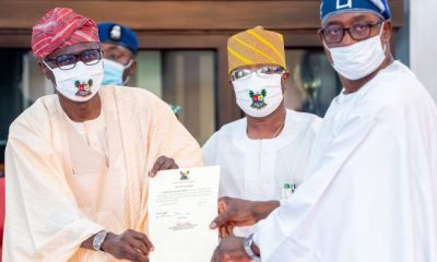 Sanwo-Olu Swears In Famuyiwa As Chairman Of Agbado-Oke Odo LCDA