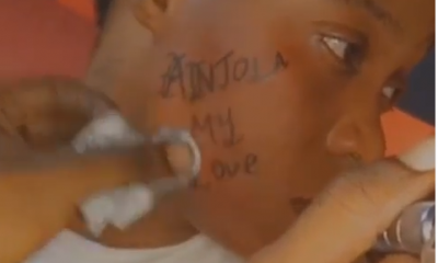 Lady Tattoos Her Face With Lover's Name, Could This Be TrueLove?