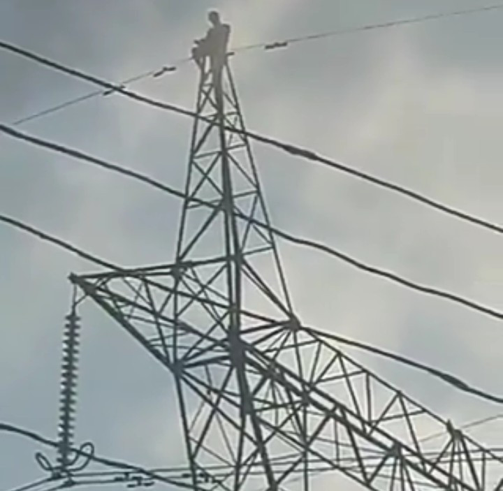 'Popular' Pastor Climbs High Tension Pole To Commit Suicide