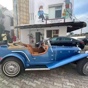 Kunle Afolayan Buys 1929 Vintage Mercedes-Benz-Gazelle 