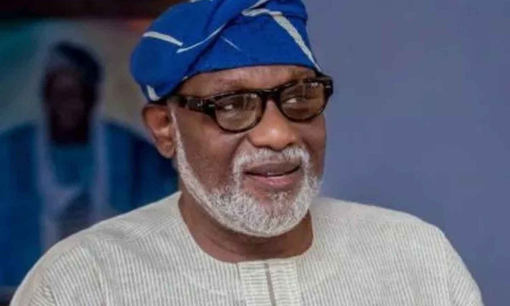 Ondo Elections: Governor Rotimi Akeredolu Shares Ludo And Slippers To Voters (PHOTOS)