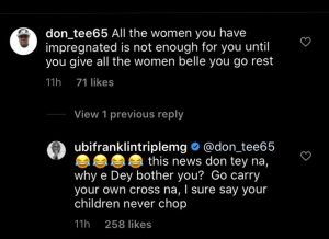 Ubi Franklin, Instagram User Clash Over BBNaija Housemates, Nengi and Erica