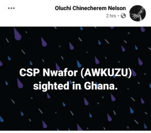 CSP James Nwafor