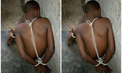 Nigerian Man Chains 10-Year-Old Son For 18 Months For Being ''Possessed By Demons''