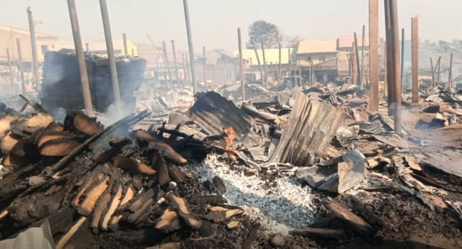 Traders Lament Fire Service Response As Fire Engulfs Abuja Market