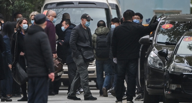 WHO Team Visits Wuhan Hospital That Received First COVID-19 Patients