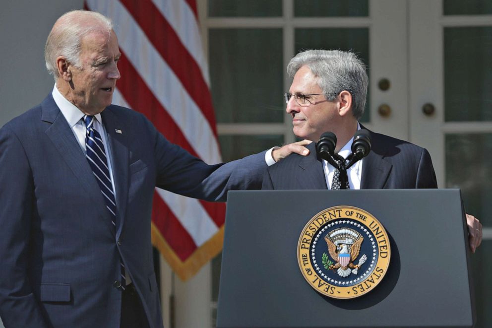 Joe Biden judge Merrick Garland