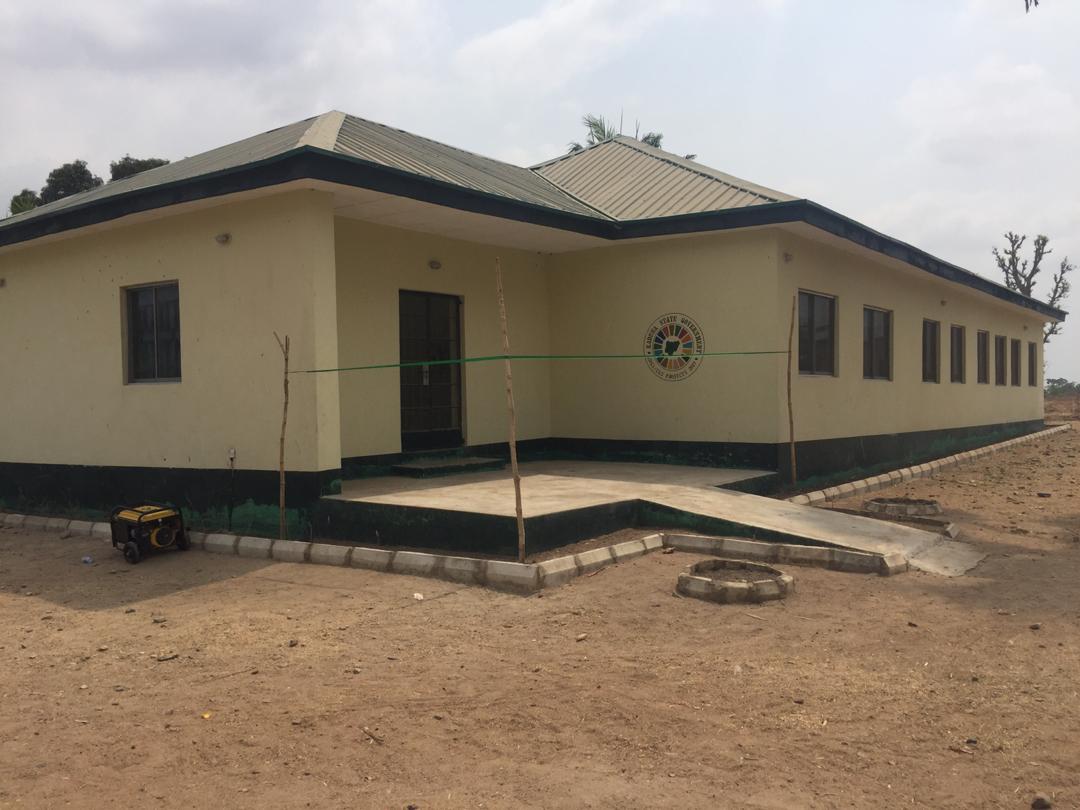 Ugwan Yuli Health Clinic built by kaduna state Government.