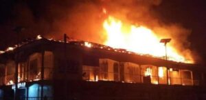 BREAKING: Another INEC Office Set Ablaze In Imo