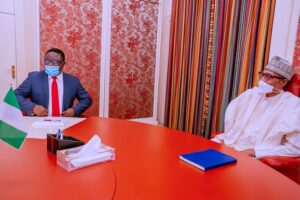 BREAKING: President Buhari Meets Ayade, Bello In Aso Rock