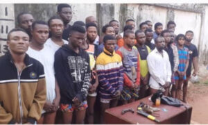 Delta State Police Arrest Over 100 Suspected Cultists, Foil Initiation Ceremony