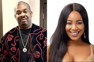 Don Jazzy Reacts After Watching Erica’s New Movie 