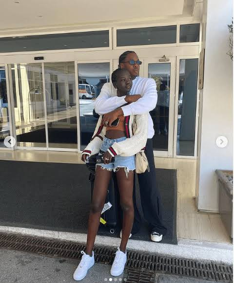 Runtown and his supermodel girlfriend, Adut Akech split 