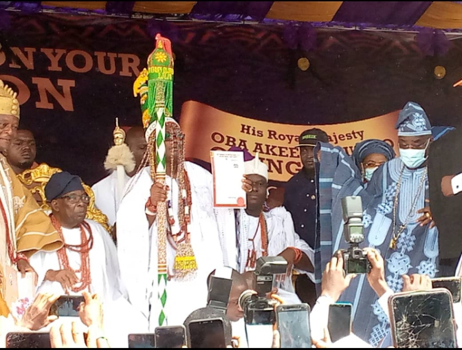 Joy Unconfined At Iloko-Ijesa As Oba Akeem Ogungbangbe Marks Official Coronation