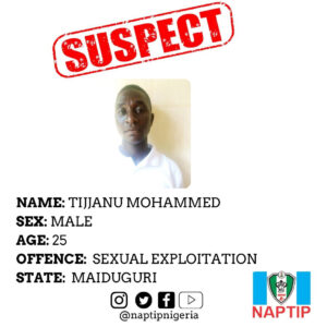 NAPTIP Arrest Man For Impregnating 15-Year-Old Girl