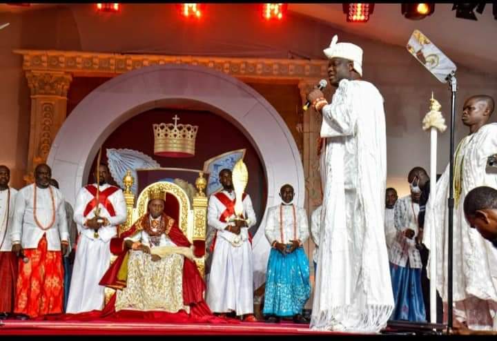 What Ooni Told New Olu of Warri