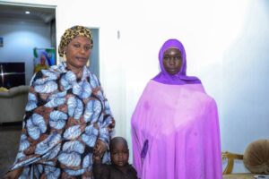 Breaking: Just In: Zulum Reunites Abducted Chibok Girl With Mother (Photos)