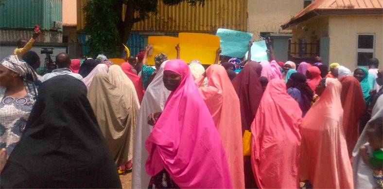 APC Supporters Protest As LG Poll In Kaduna Was Declared Inconclusive