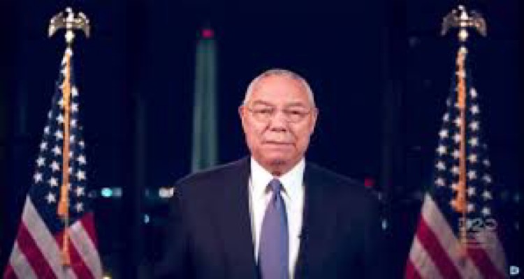 US Former Secretary Of State, Colin Powell