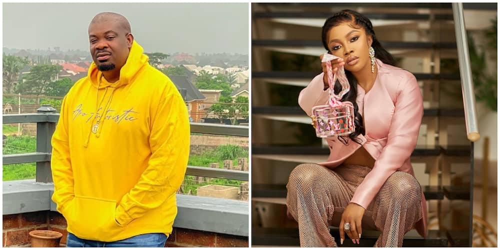 Don Jazzy and Toke Makinwa