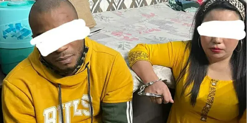 Nigerian Man And His Girlfriend Arrested For Cyber Fraud In India