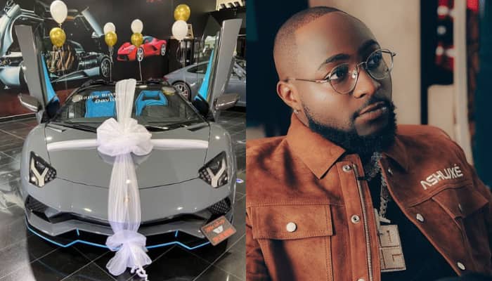 Davido Gifts Self Lamborghini