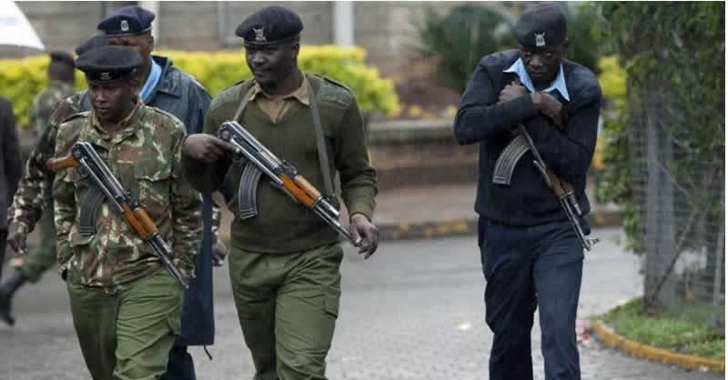 Kenyan Policeman Suicide