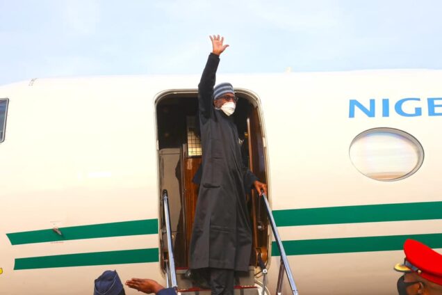 Buhari Flies Out Again