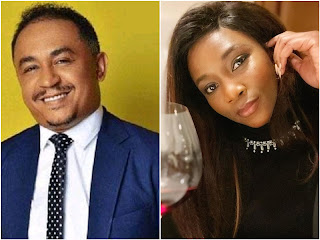 Daddy Freeze and Genevieve Nnaji