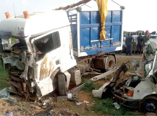 Truck Crashes In Plateau