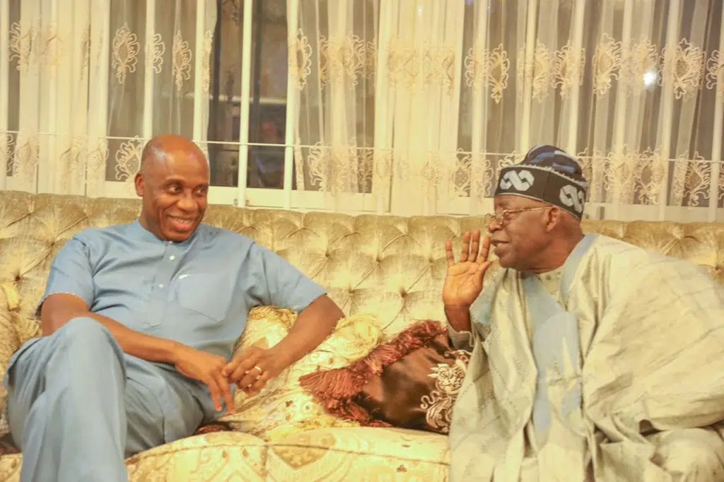 Tinubu Visits Amaechi