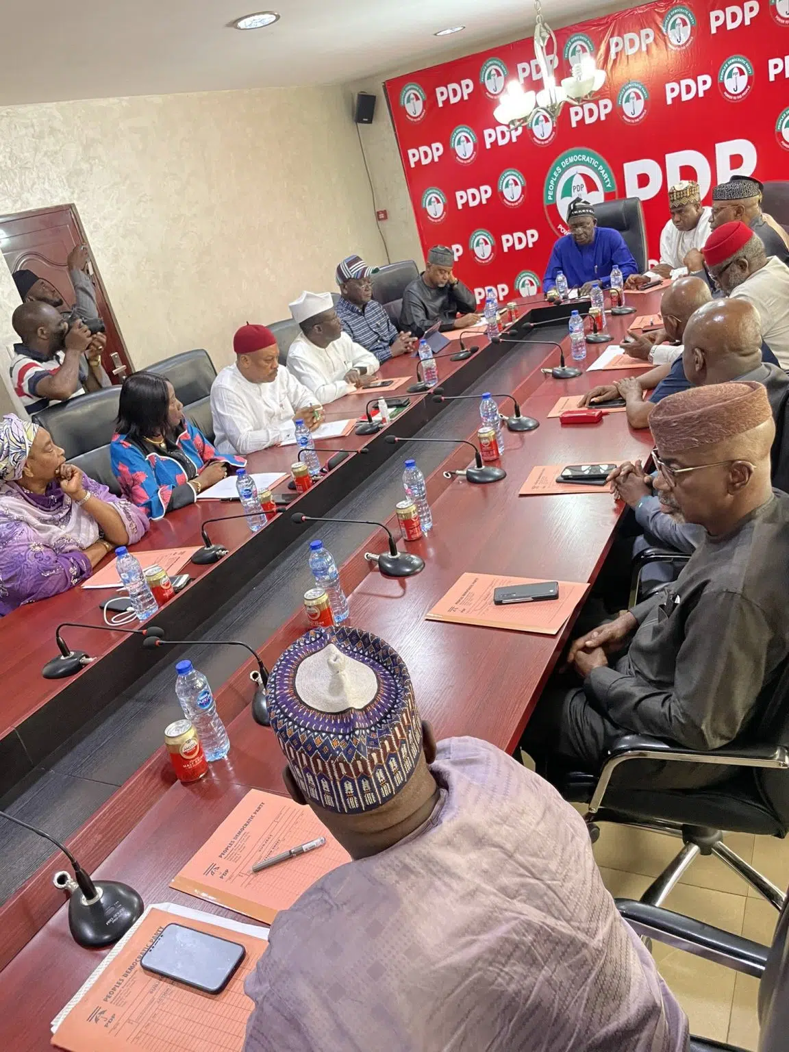 PDP Panel Members, running mate