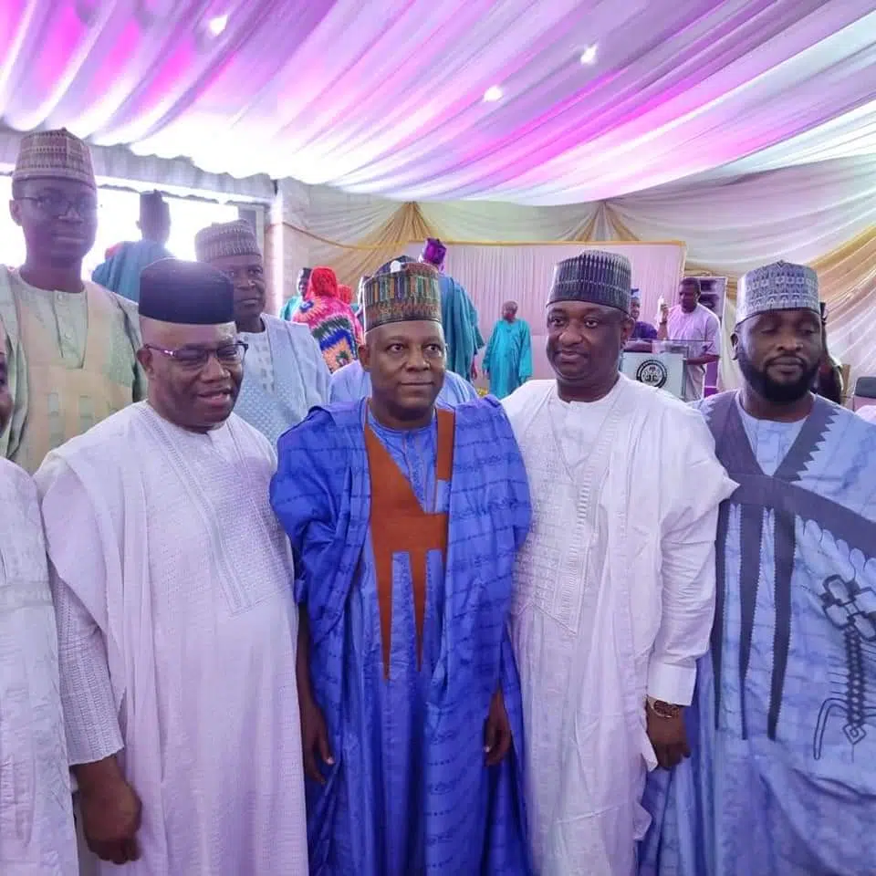 Shettima's daughter's wedding