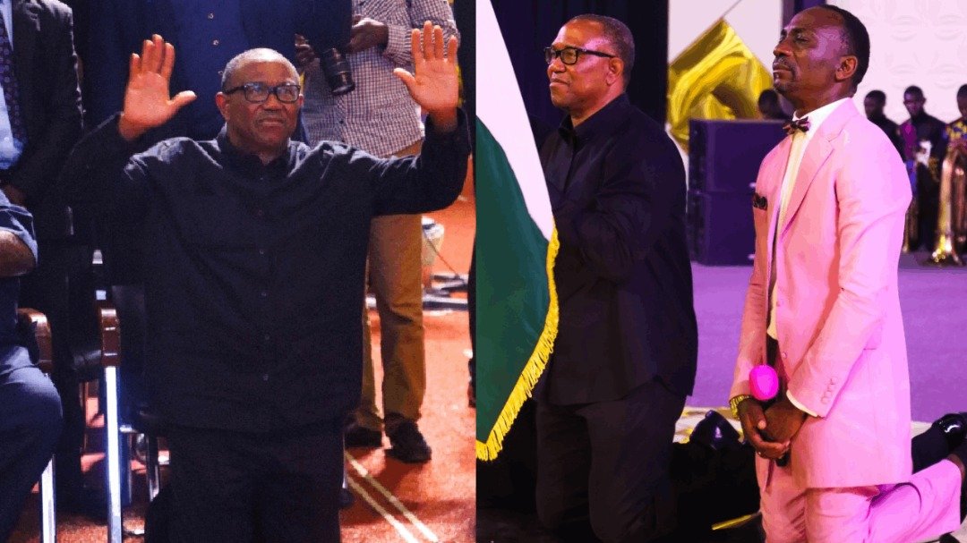 Peter Obi Storms Dunamis Church