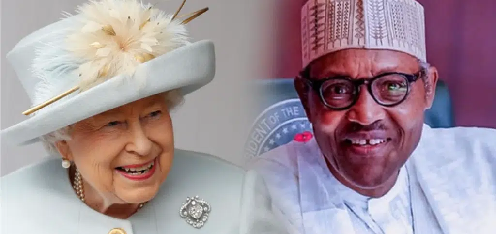 Buhari, Queen Elizabeth, Civil War, Nigeria,