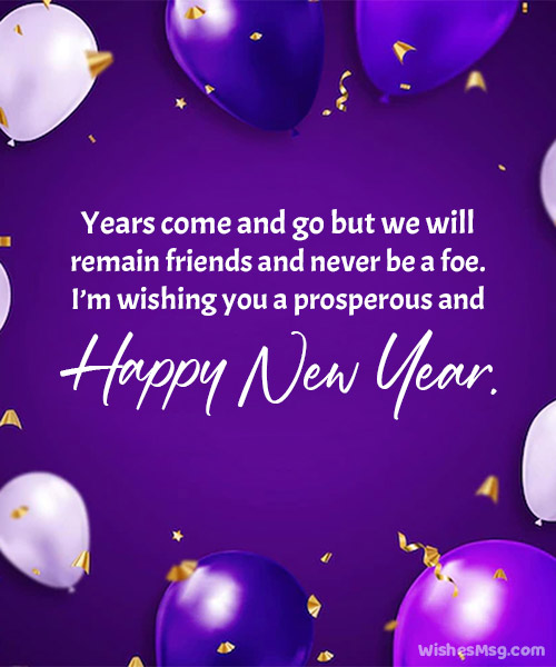 heart touching new year wishes for friend