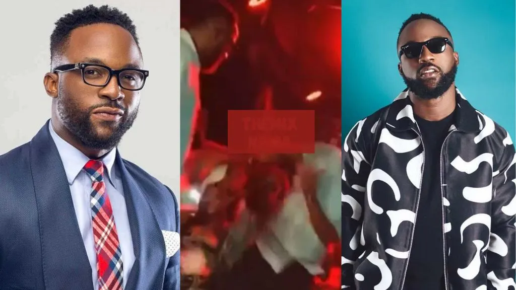 Proud Celeb: Outrage As Iyanya Angrily Pushes Fan In Anambra