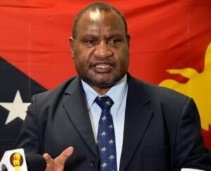 PNG Prime minister James Marape