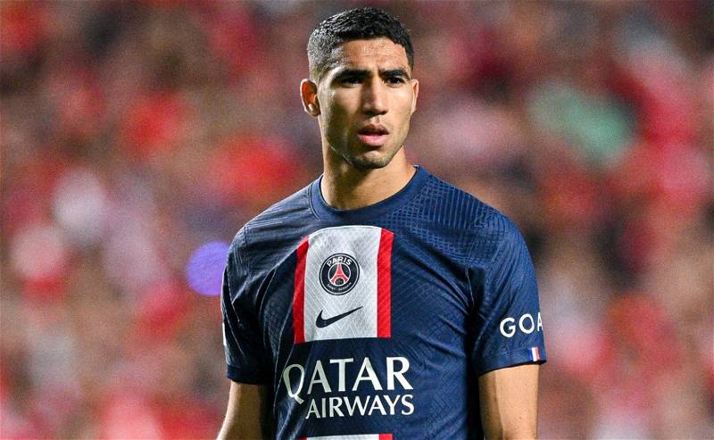 PSG's Achraf Hakimi Charged With Rape