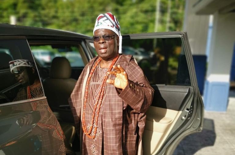 HRM Oba Babatunde Ogunlaja, the Aladeshonyin and Paramount Ruler of Odo Noforija Kingdom, Epe Division Lagos State