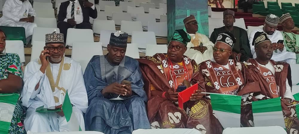 Guests at President-elect Bola Tinubu's inauguration at the Eagle Square, Abuja, on Monday, May 29, 2023